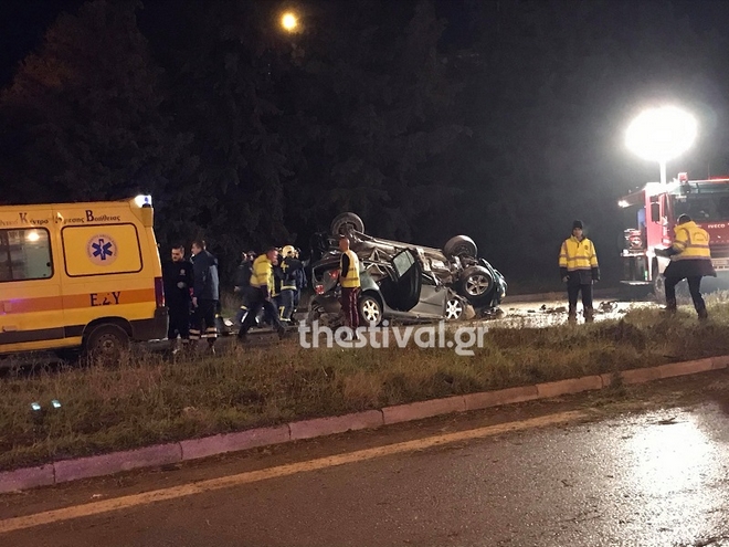 Τραγωδία στη Θεσσαλονίκη: Δύο νεκροί σε τροχαίο