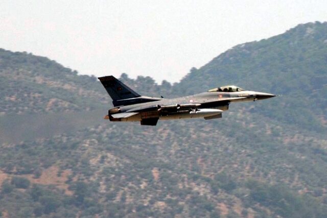 Παραβιάσεις από τουρκικά F-16 ανήμερα τα Χριστούγεννα