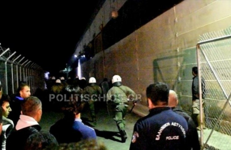 Χίος: Άγρια επεισόδια μεταξύ μεταναστών με τραυματίες