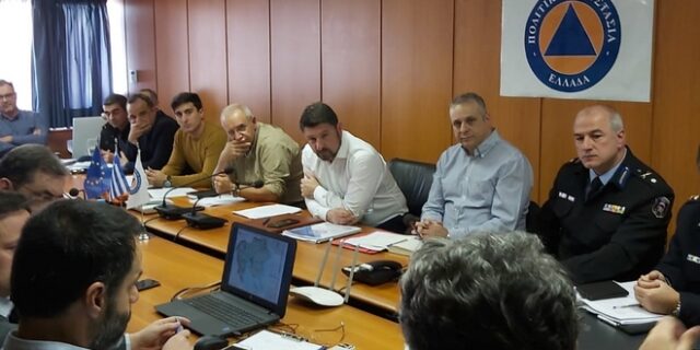 Συντονιστική σύσκεψη για την αντιμετώπιση κινδύνων από χιονοπτώσεις για την περίοδο 2019-2020