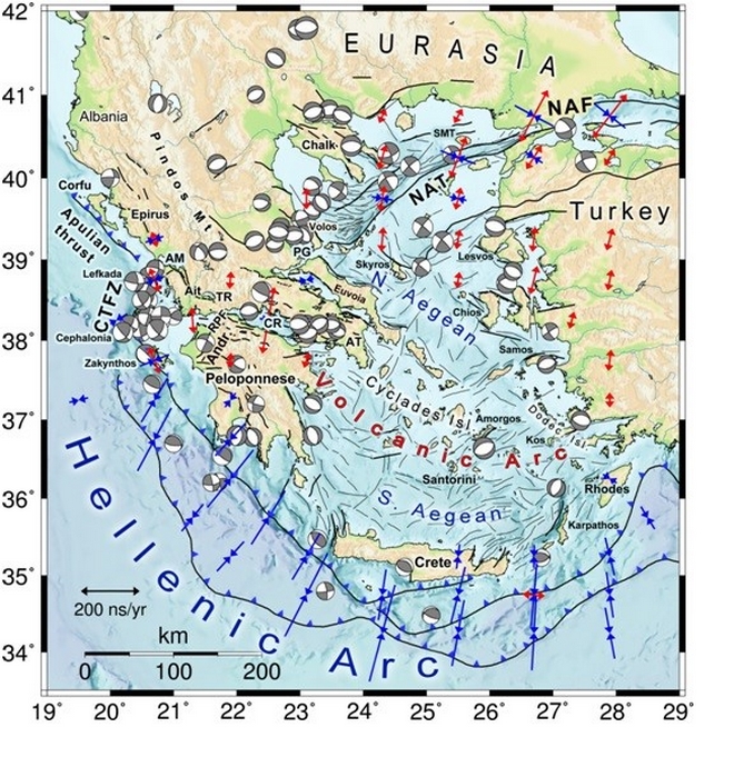 Έρχεται ο πρώτος Σεισμοτεκτονικός Άτλαντας της Ελλάδας