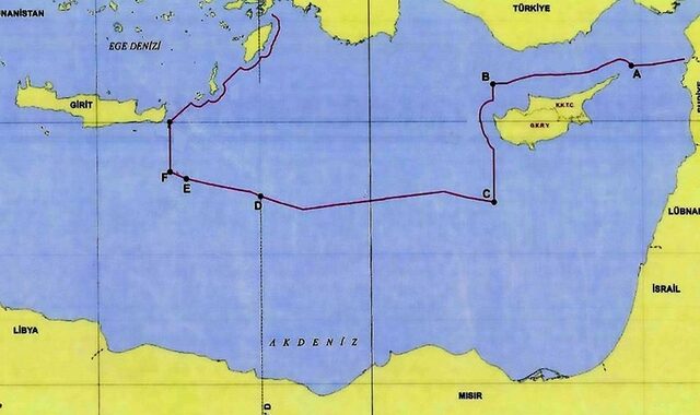 Συμφωνία Τουρκίας – Λιβύης: Αυτός είναι ο προκλητικός χάρτης που εξαφανίζει το Καστελόριζο