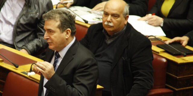 Σκληρή κόντρα Χρυσοχοΐδη-Βούτση στη Βουλή για την ασφάλεια