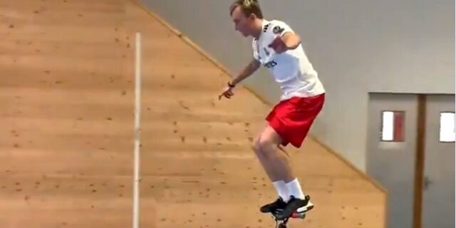 “Το πάτωμα είναι λάβα” – Ολοκλήρωσε το πιο ακραίο challenge