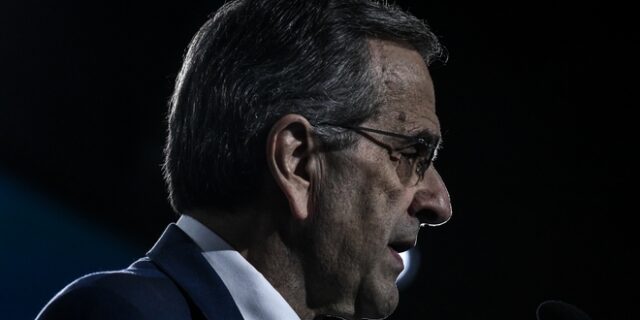 “Θα είμαι η φωνή της  βάσης της παράταξης στα εθνικά θέματα”, το καθαρό μήνυμα Σαμαρά σε Μητσοτάκη