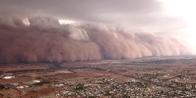 Αυστραλία: Τεράστια σύννεφα σκόνης έκρυψαν το φως