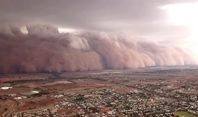 Αυστραλία: Τεράστια σύννεφα σκόνης έκρυψαν το φως