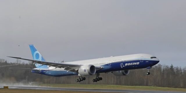 Boeing 777X: Ξεκίνησε την παρθενική του πτήση ο “γίγας” των αιθέρων