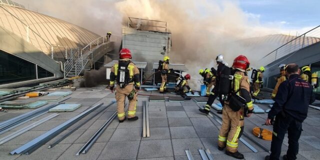 Ισπανία: Κλειστό το αεροδρόμιο στο Αλικάντε λόγω φωτιάς στη στέγη