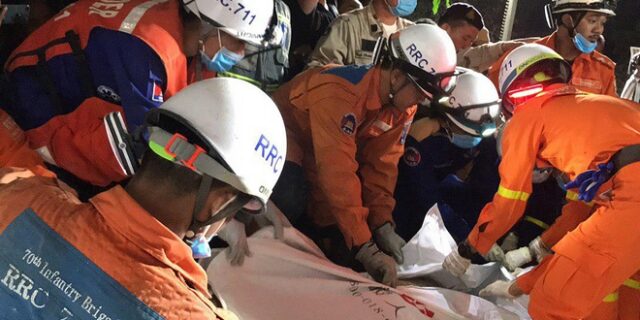 Καμπότζη: Νεκροί και τραυματίες από κατάρρευση επταώροφου κτιρίου