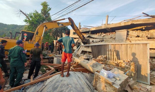 Καμπότζη: 36 νεκροί εξαιτίας κατάρρευσης κτιρίου υπό κατασκευή