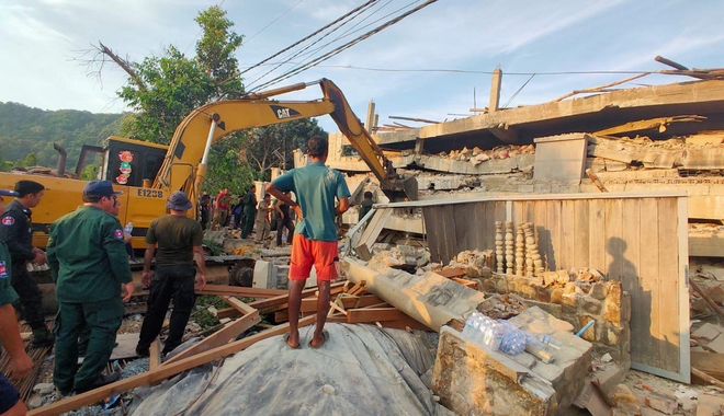 Καμπότζη: 36 νεκροί εξαιτίας κατάρρευσης κτιρίου υπό κατασκευή