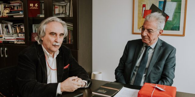 Ο υπουργός Παιδείας, Πρόδρομος Προδρόμου στο Ευρωπαϊκό Πανεπιστήμιο Κύπρου
