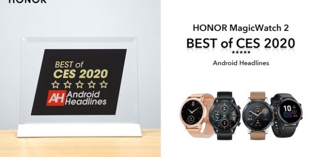 “Best of CES 2020” για το νέο smart watch HONOR Magic Watch 2