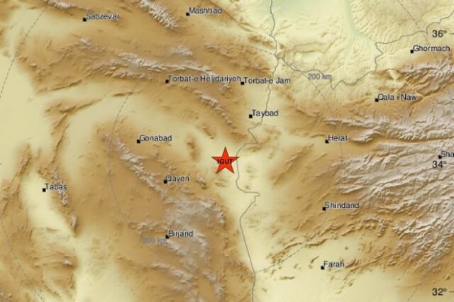 Σεισμός 5,5 Ρίχτερ στο Ιράν