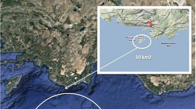 Καστελόριζο: Τούρκος αξιωματούχος το “εξαφάνισε” από τον χάρτη