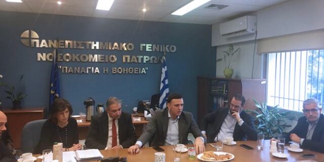 Κικίλιας: Επισκέψεις στα νοσοκομεία της Πάτρας