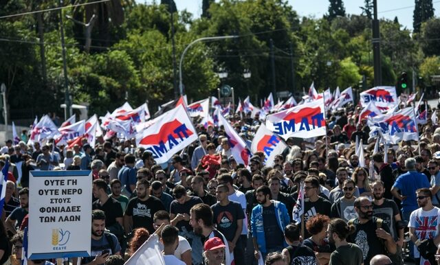 Με αιχμή τη Συμφωνία για τις βάσεις και το ασφαλιστικό, το ΚΚΕ κλιμακώνει κατά της κυβέρνησης