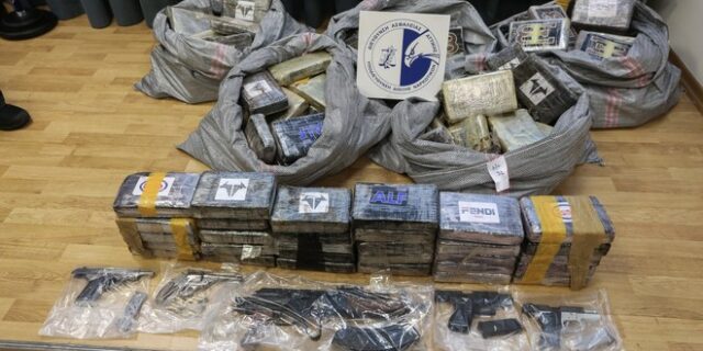 Από το Σουρινάμ στην Καραϊβική και από εκεί στον Αστακό ο 1,5 τόνος κοκαΐνης