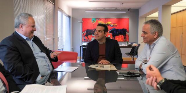 Συνάντηση Τσίπρα – Κοτζιά: “Η ΝΔ επιστρέφει τη χώρα δεκαετίες πίσω”