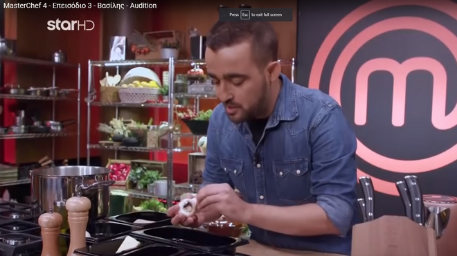 MasterChef: Ο Βασίλης με το πρόβλημα όρασης πέρασε θριαμβευτικά