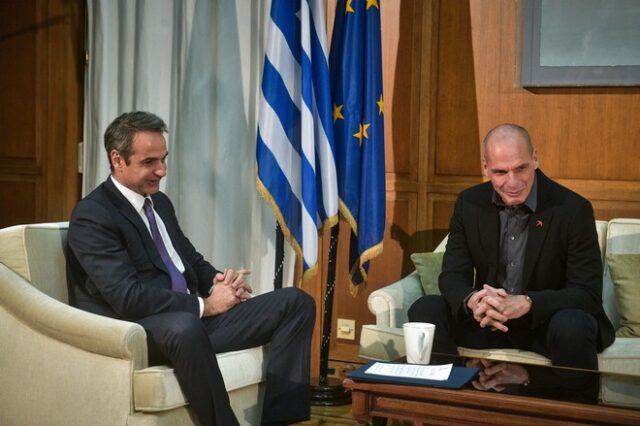 Βαρουφάκης: Πού διαφώνησε με τον Μητσοτάκη στη συνάντησή τους