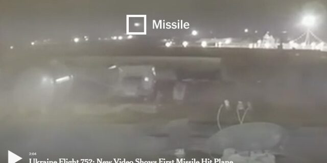 Κατάρριψη Boeing στο Ιράν: Νέο βίντεο στη δημοσιότητα – Εκτοξεύθηκαν δυο πύραυλοι