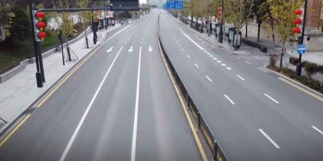 Κοροναϊός: Η ερημωμένη Γουχάν από ψηλά