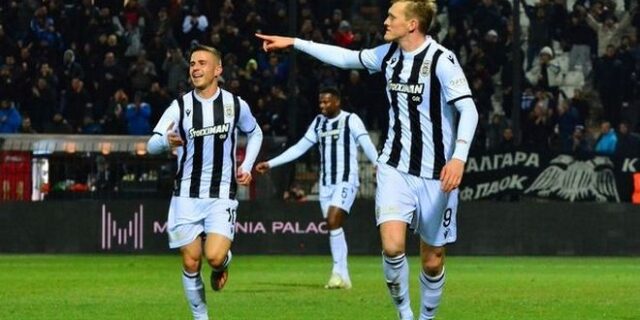 ΠΑΟΚ-Αστέρας 3-1: “Καθάρισε” o Δικέφαλος με την ποιότητά του