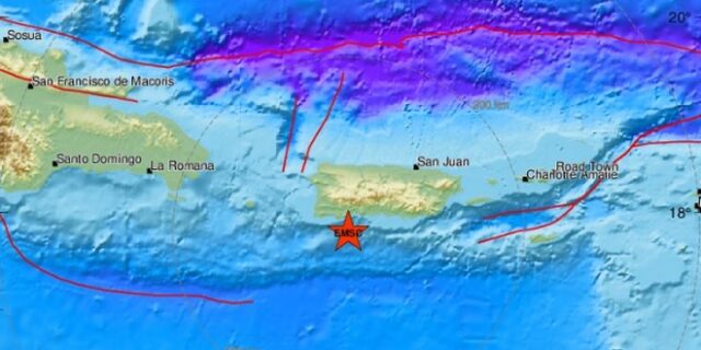 Σεισμός 6 Ρίχτερ στο Πουέρτο Ρίκο