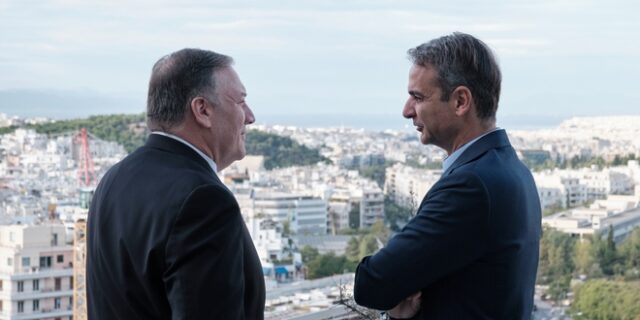 Επιστολή Πομπέο σε Μητσοτάκη: Στηρίζουμε την ασφάλεια της Ελλάδας