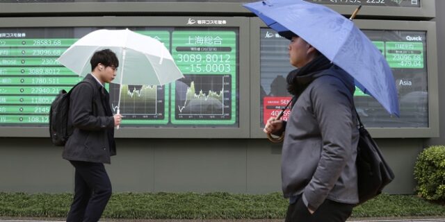 Χρηματιστήρια: Η ένταση έφερε πτώση σε Τόκιο και Νέα Υόρκη