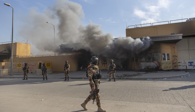 Ιράκ: Επιθέσεις με ρουκέτες κοντά στην πρεσβεία των ΗΠΑ και το αεροδρόμιο της Βαγδάτης