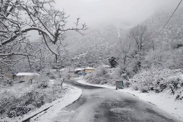 Κοντά στο ελάχιστο 15ετίας η χιονοκάλυψη στην Ελλάδα