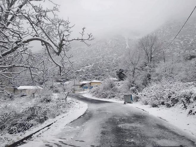 Κοντά στο ελάχιστο 15ετίας η χιονοκάλυψη στην Ελλάδα