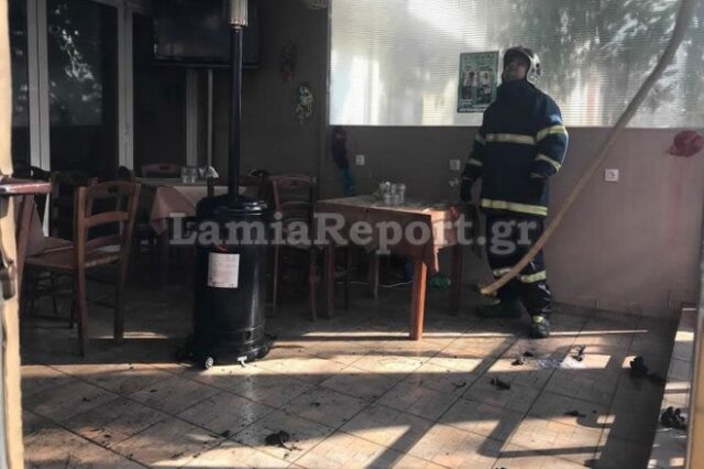 Λαμία: Έβαλε φωτιά σε μαγαζί, γιατί αρνήθηκαν να του σερβίρουν αλκοόλ