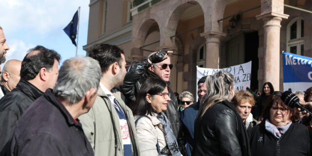 Μυτιλήνη: Διαμαρτυρία κατοίκων κατά της δημιουργίας δομής προσφύγων και μεταναστών