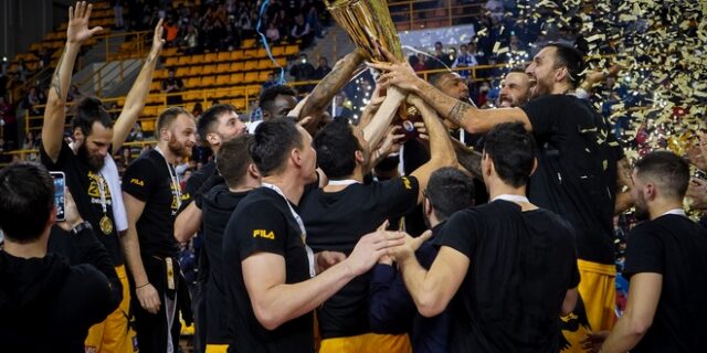 Προμηθέας – ΑΕΚ 57-61: Κυπελλούχος Ελλάδας για πέμπτη φορά η Ένωση