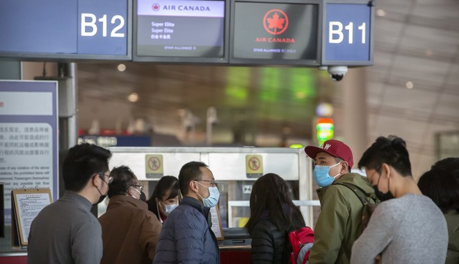 Air Canada: Παρατείνεται η αναστολή των πτήσεων προς Πεκίνο και Σαγκάη