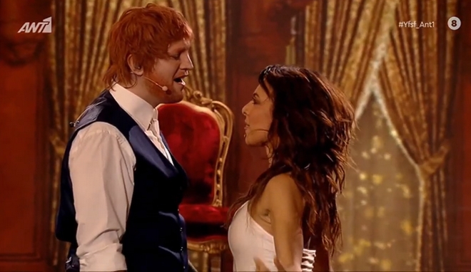 YFSF: Εντυπωσίασε ο Νικόλας Ραπτάκης ως Ed Sheeran – Το φιλί on stage