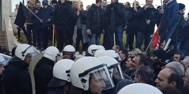 Πτολεμαΐδα: Επεισόδια σε συγκέντρωση διαμαρτυρίας για την απολιγνιτοποίηση