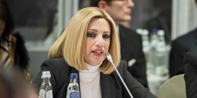 Φώφη Γεννηματά: Καλές οι απόκριες αλλά η σοσιαλδημοκρατία δεν είναι αποκριάτικη στολή