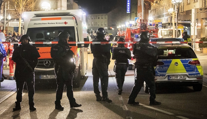 Μακελειό στη Γερμανία: Eπίθεση σε μπαρ με ναργιλέδες – 11 νεκροί, ανάμεσά τους ο δράστης