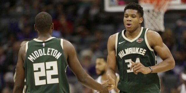 Αντετοκούνμπο – Μίντλετον: Οι καλύτερες στιγμές τους κόντρα στους Ράπτορς