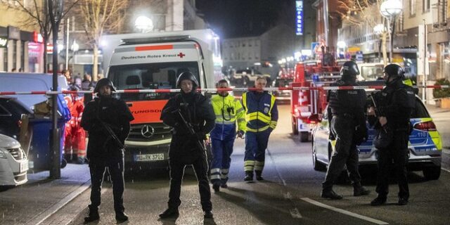 Πυροβολισμοί στο Χανάου: Στους 6 οι τραυματίες σύμφωνα με τις γερμανικές αρχές