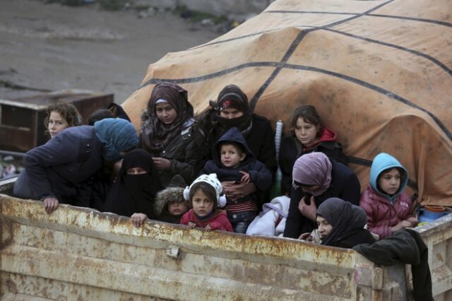 Συρία: Το μεγαλύτερο “κύμα προσφυγιάς” στα χρόνια του εμφυλίου