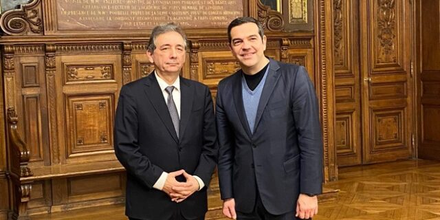 Ο Αλέξης Τσίπρας στη Σορβόννη