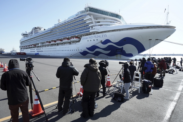 Κοροναϊός: 39 νέα κρούσματα στο κρουαζιερόπλοιο Diamond Princess