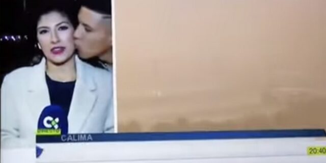 Φίλησε ρεπόρτερ “στον αέρα” και καταδικάστηκε για σεξουαλική παρενόχληση