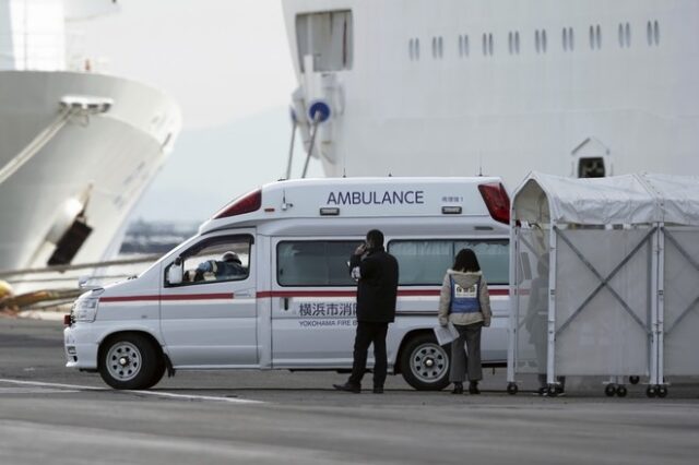 Κοροναϊός: Ασθενείς άλλοι 100 επιβάτες του κρουαζιερόπλοιου στην Ιαπωνία